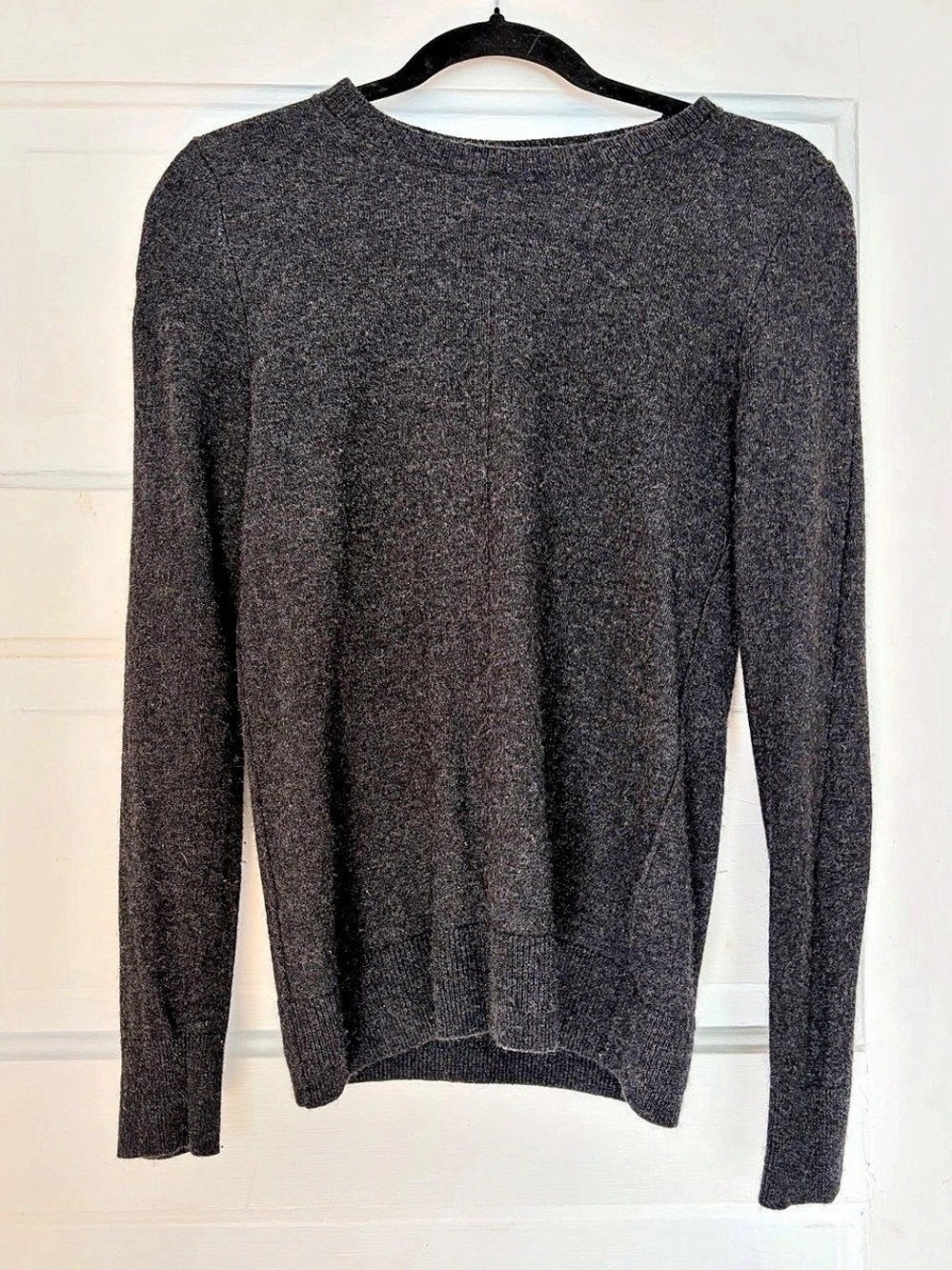 Banana Republic Wool Cashmere Crewneck Sweater in Grey Size Small